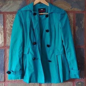 Teal Miss Sixty Raincoat